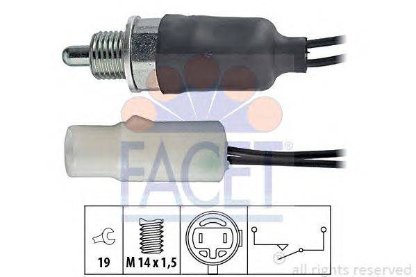 Выключатель, фара заднего хода FACET 76173