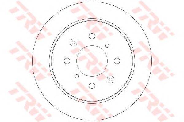 Тормозной диск TRW DF6378