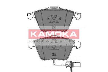 Комплект тормозных колодок, дисковый тормоз KAMOKA 23749