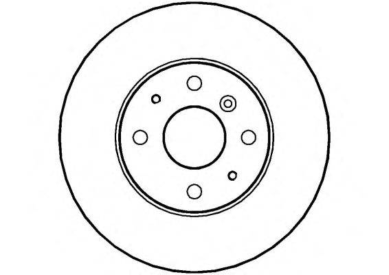 Тормозной диск NATIONAL NBD1307
