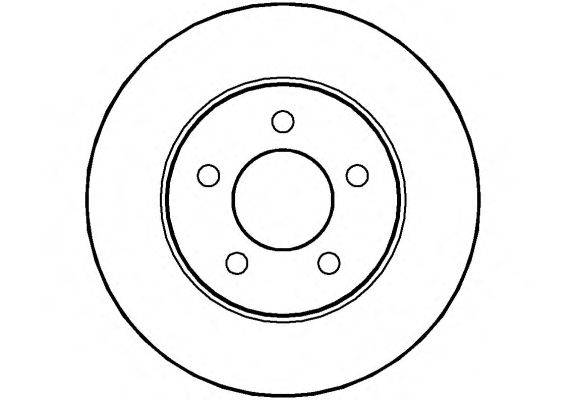 Тормозной диск NATIONAL NBD1341