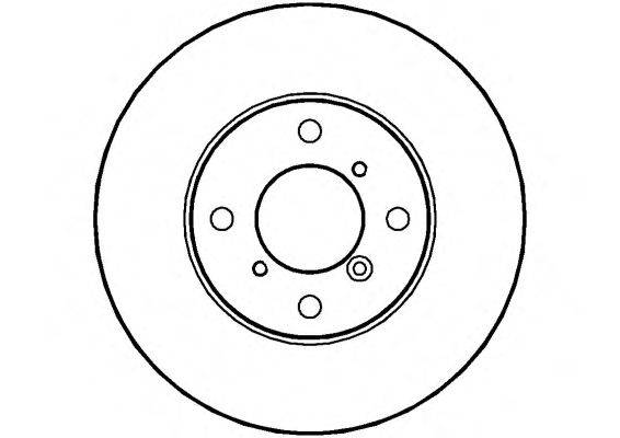 Тормозной диск NATIONAL NBD959