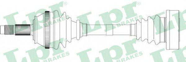 Приводной вал LPR DS13019