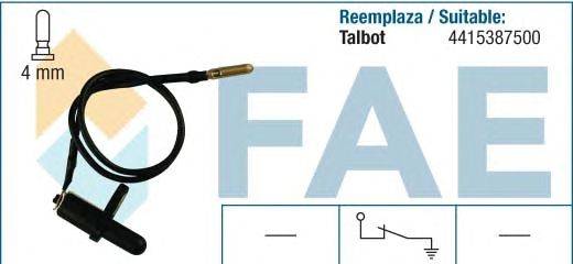 Выключатель, контакт двери FAE 67080