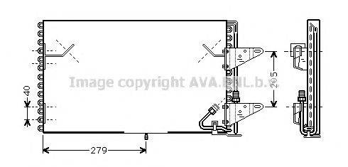 Конденсатор, кондиционер AVA QUALITY COOLING BW5200