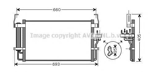 Конденсатор, кондиционер AVA QUALITY COOLING HY5092