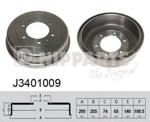 Тормозной барабан NIPPARTS J3401009