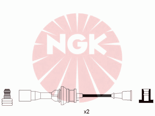 Комплект проводов зажигания NGK 8647