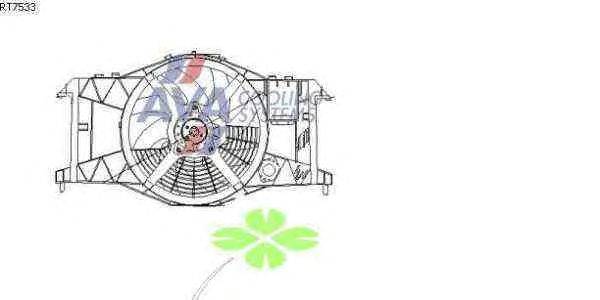 Вентилятор, охлаждение двигателя KAGER 322341