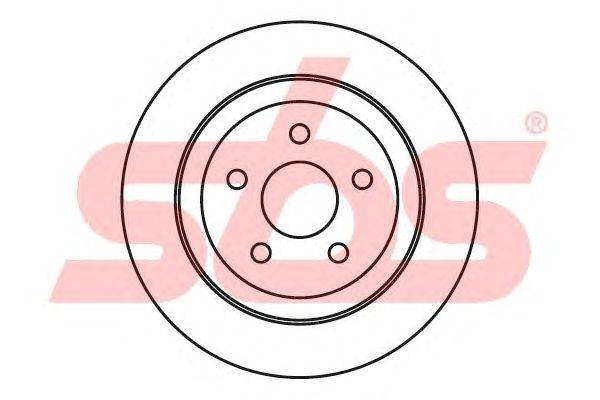 Тормозной диск sbs 1815209316
