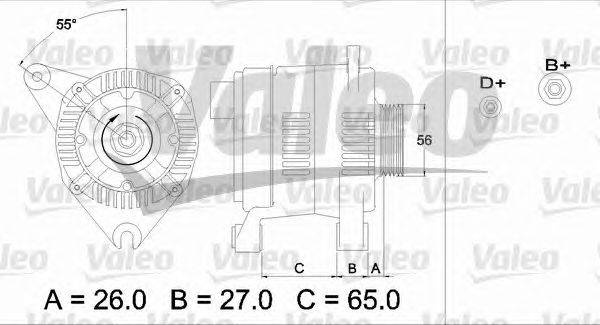 Генератор VALEO 436489