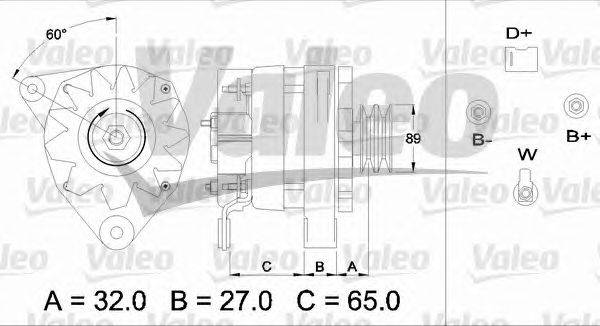 Генератор VALEO 436715