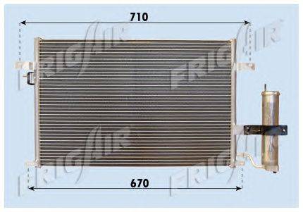 Конденсатор, кондиционер FRIGAIR 0831.3014