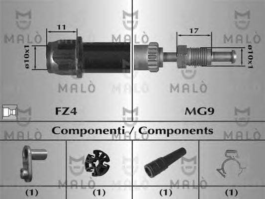 Тормозной шланг MALÒ 80748