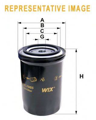 Масляный фильтр WIX FILTERS WL7065