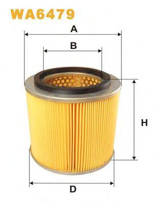 Воздушный фильтр WIX FILTERS WA6479