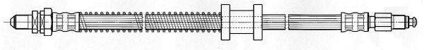 Тормозной шланг CEF 512287