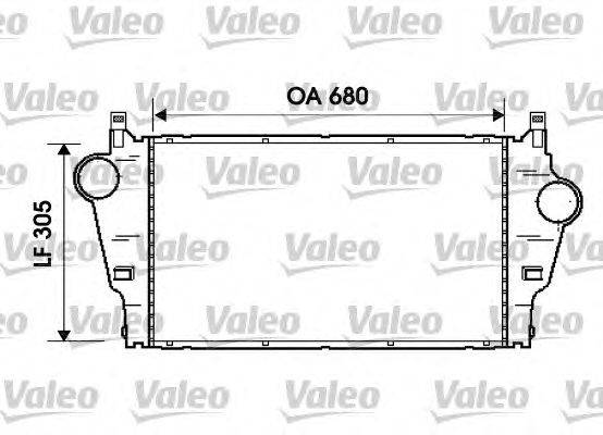 Интеркулер VALEO 817926