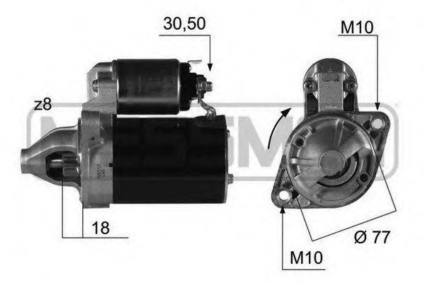 Стартер MESSMER 220377