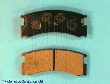 Комплект тормозных колодок, дисковый тормоз BLUE PRINT ADT34210