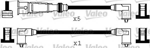 Комплект проводов зажигания VALEO 346572