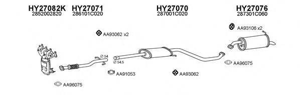 Система выпуска ОГ VENEPORTE 270005