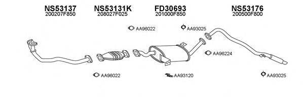 Система выпуска ОГ VENEPORTE 530035