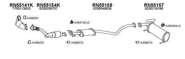 Система выпуска ОГ VENEPORTE 550495