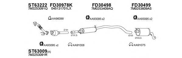 Система выпуска ОГ VENEPORTE 630005