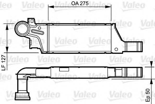 Интеркулер VALEO 818809