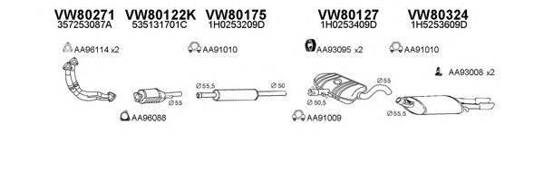 Система выпуска ОГ VENEPORTE 800231