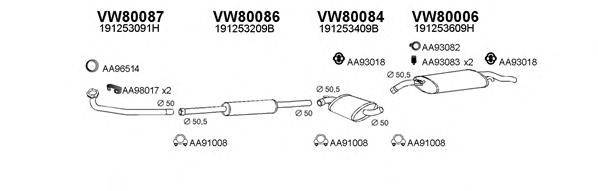 Система выпуска ОГ VENEPORTE 800246