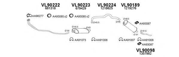 Система выпуска ОГ VENEPORTE 900083