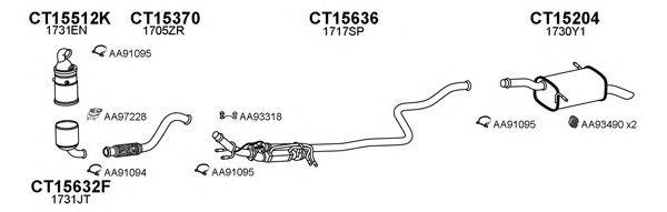 Система выпуска ОГ VENEPORTE 150544