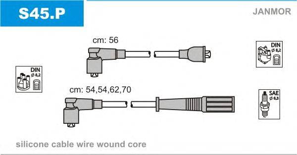 Комплект проводов зажигания JANMOR S45.P