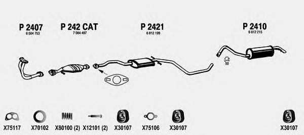 Система выпуска ОГ FENNO FO302
