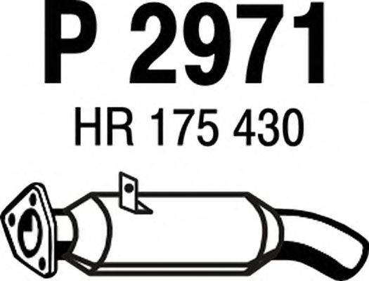 Глушитель выхлопных газов конечный MTS 71960