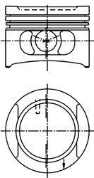 Поршень KOLBENSCHMIDT 94492700