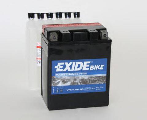 Стартерная аккумуляторная батарея EXIDE YTX14AHL-BS