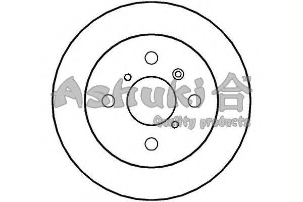 Тормозной диск ASHUKI 09936006