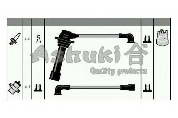 Комплект проводов зажигания ASHUKI 1614-5103