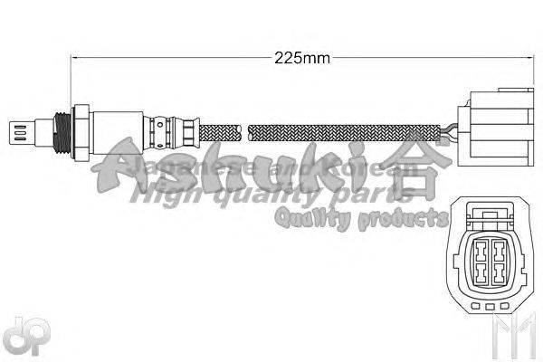 Лямбда-зонд ASHUKI B424-71