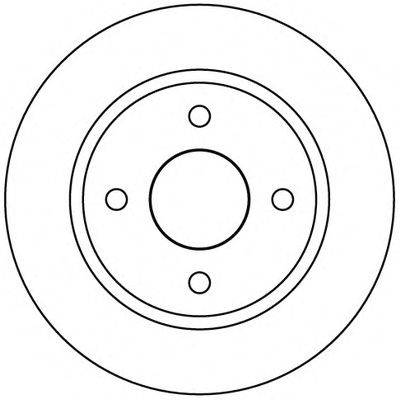 Тормозной диск SIMER D1069