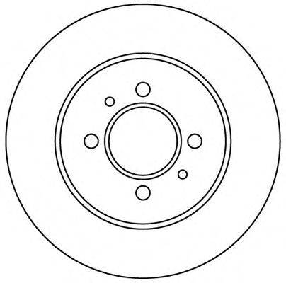 Тормозной диск SIMER D1093