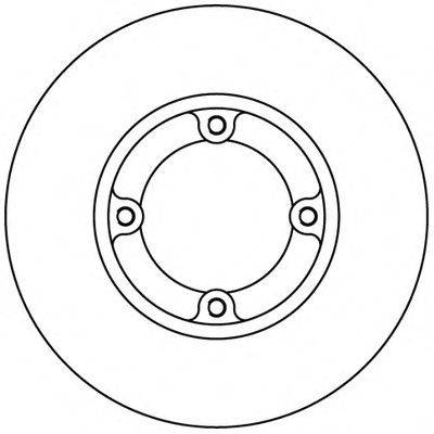 Тормозной диск SIMER D1109