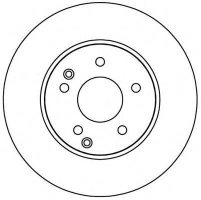 Тормозной диск SIMER D2069