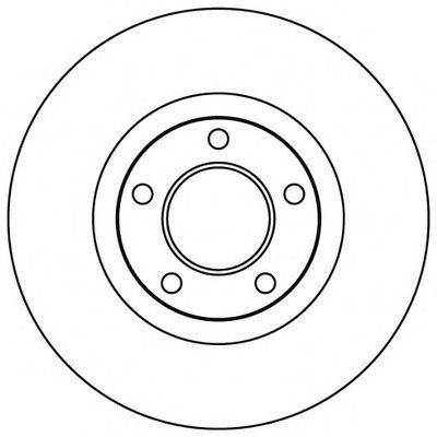 Тормозной диск SIMER D2132