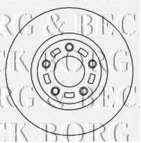 Тормозной диск BORG & BECK BBD4449