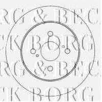 Тормозной диск BORG & BECK BBD4561