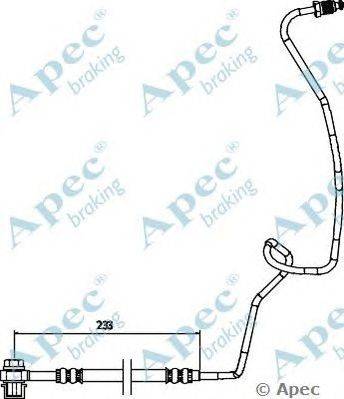 Тормозной шланг APEC braking HOS3768